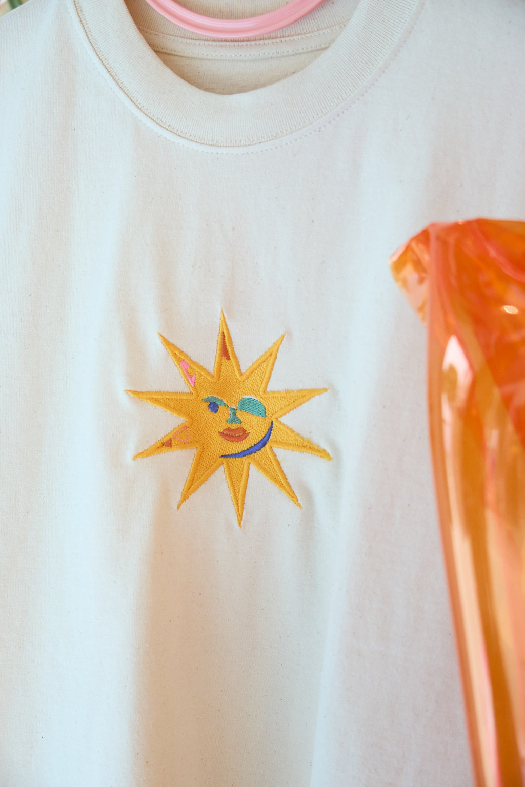 T-shirt 'Chubster' słoneczny