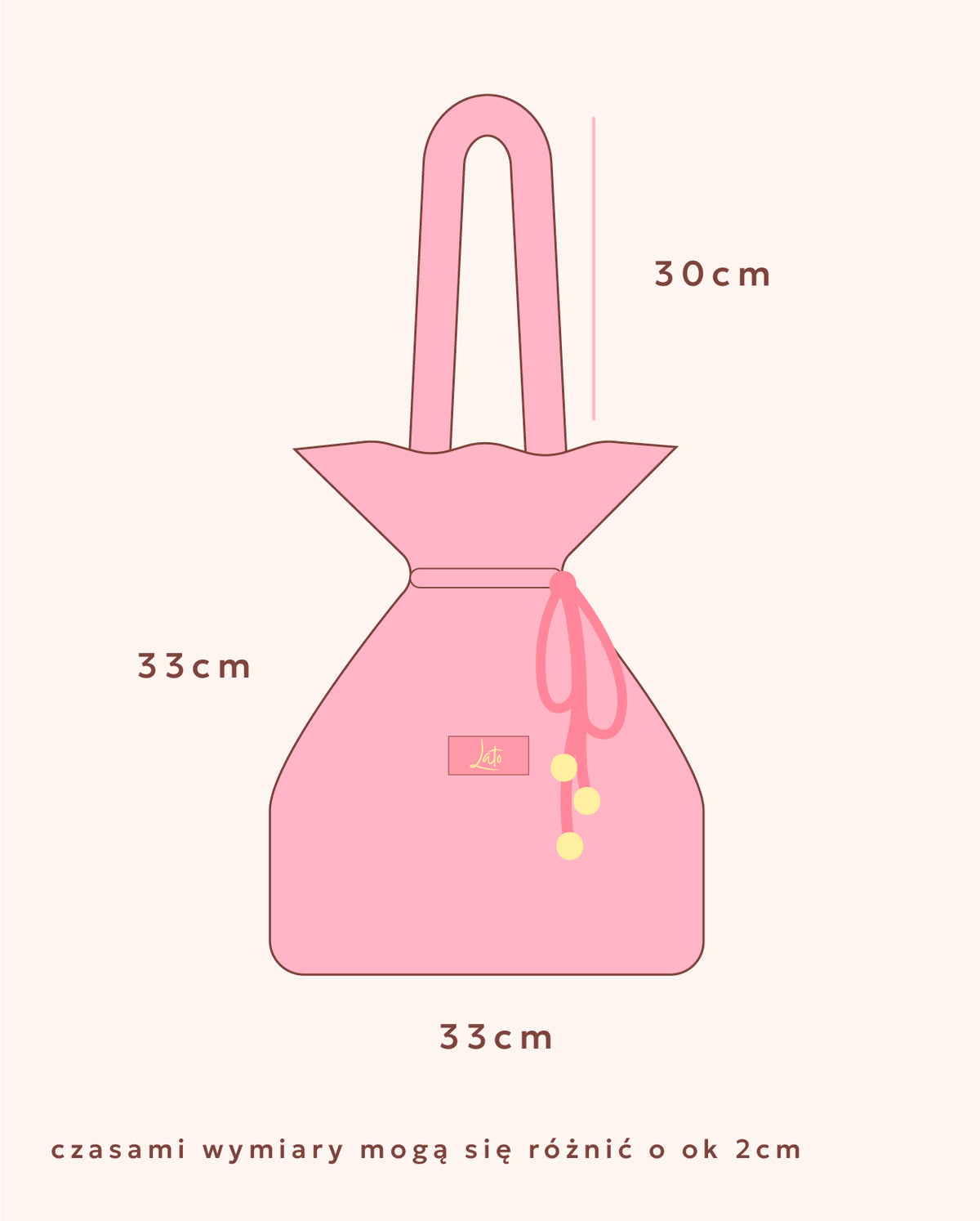 Torebka Candy Baga w hortensje