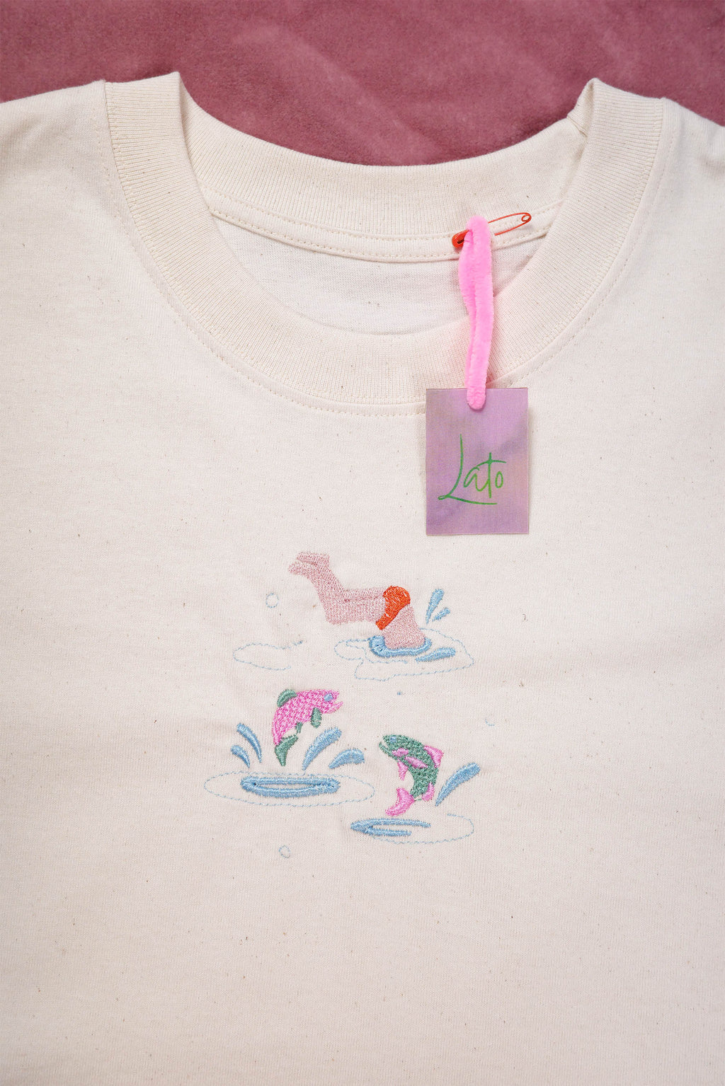 T-shirt 'Chubster' wielkie plusk